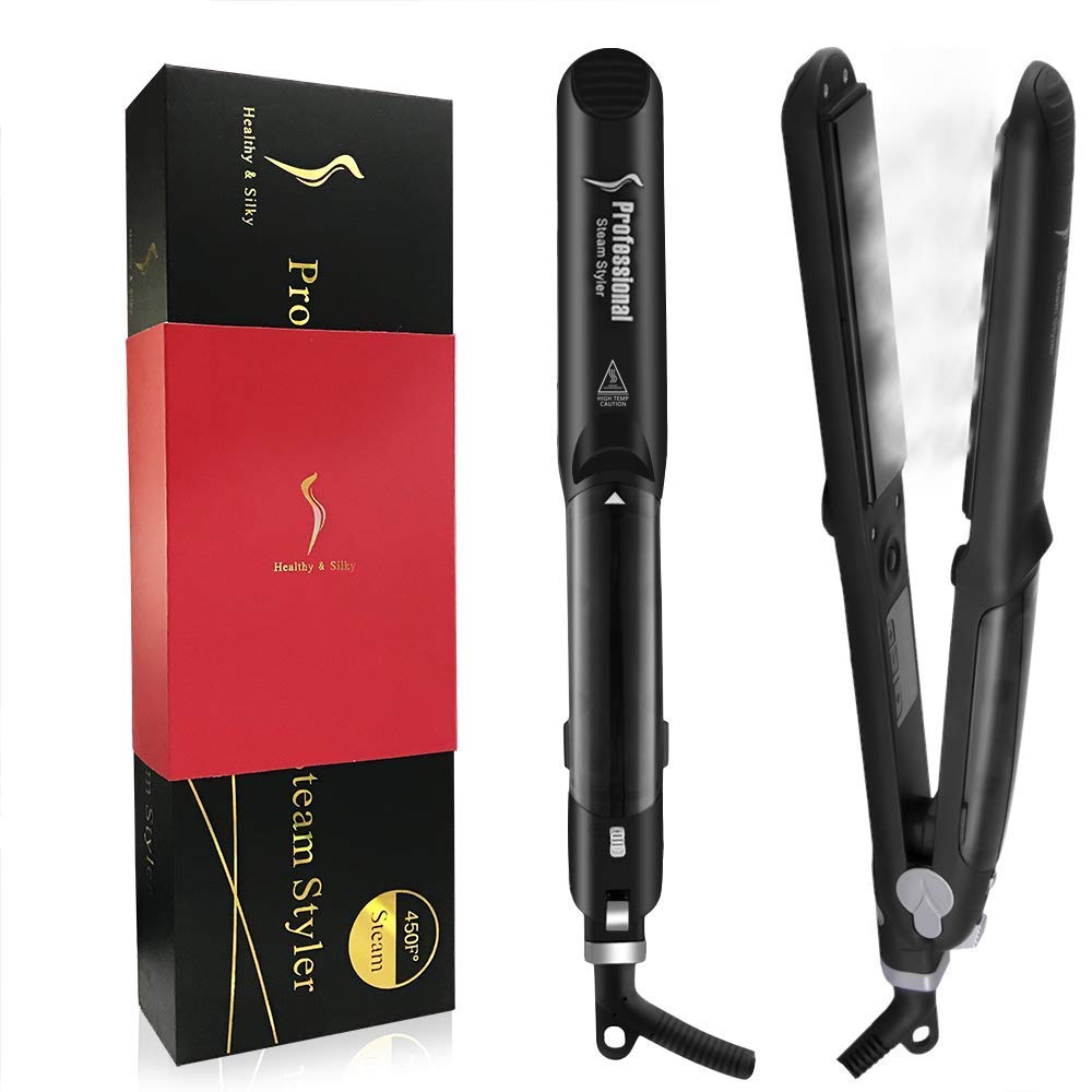Plancha De Pelo A Vapor Keratina Y Argán